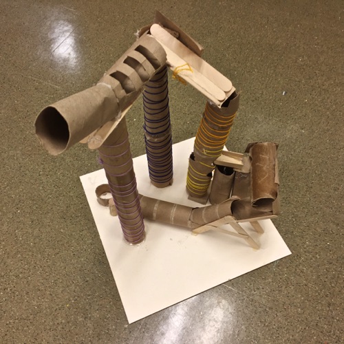 Marble Roll
Cardboard and Tape
Grade 4/5